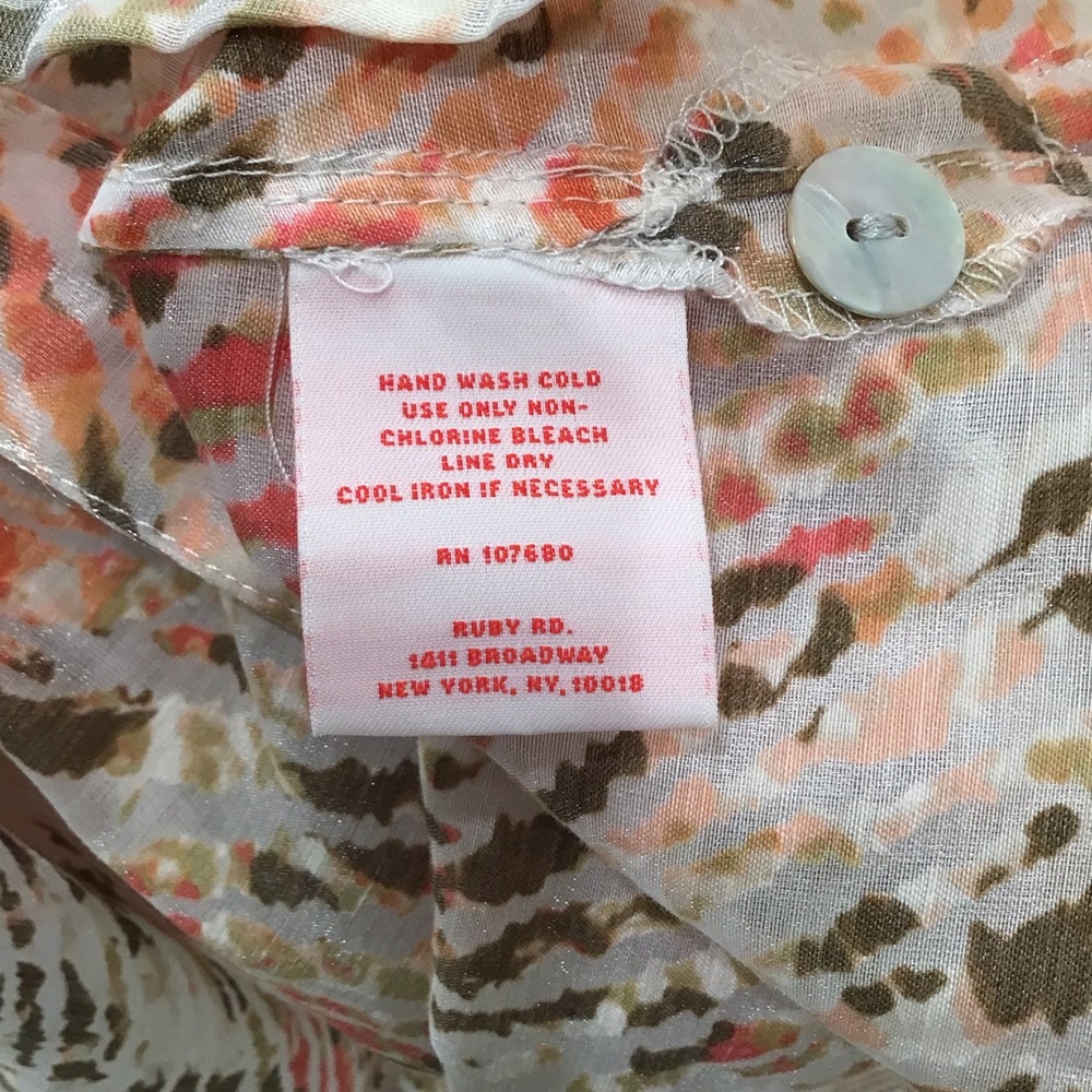 Shimmery Animal Printruby Rd. Top - image 3